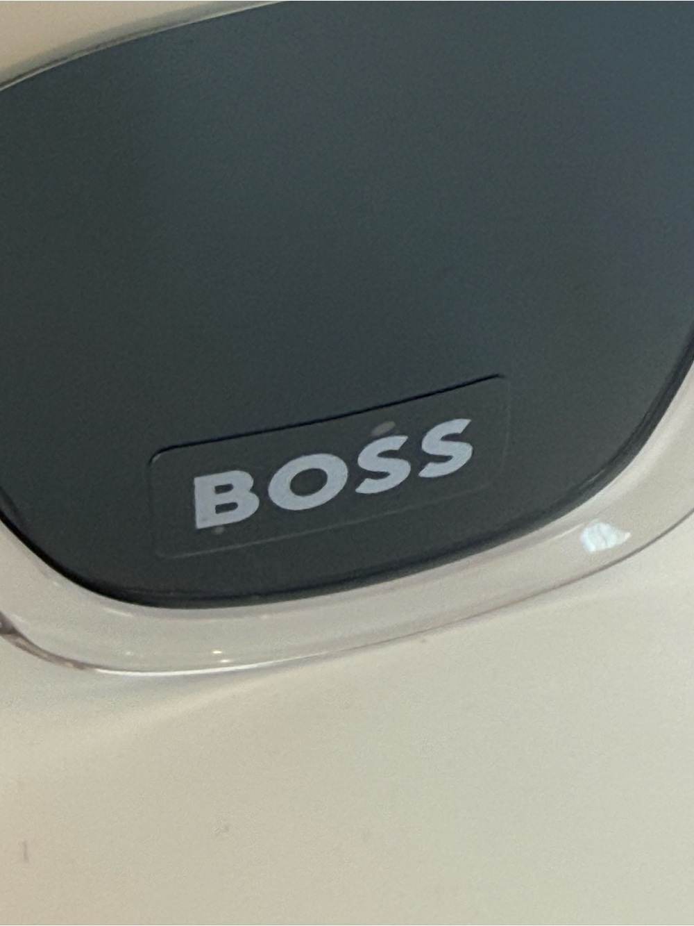 BOSS White Square Women's Sunglasses BOSS 1386/S - Picture 2 of 9